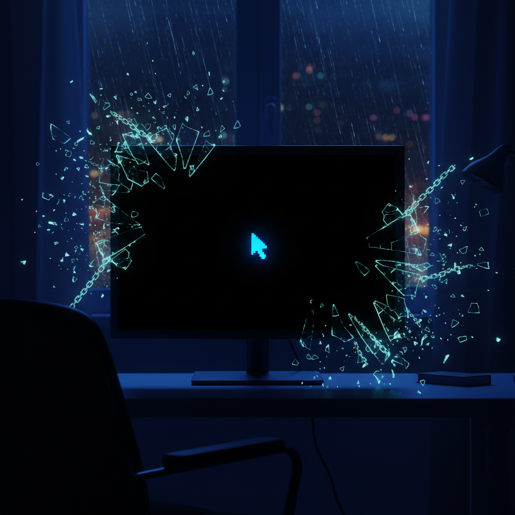 AI-Generated Corporate Email Illustration