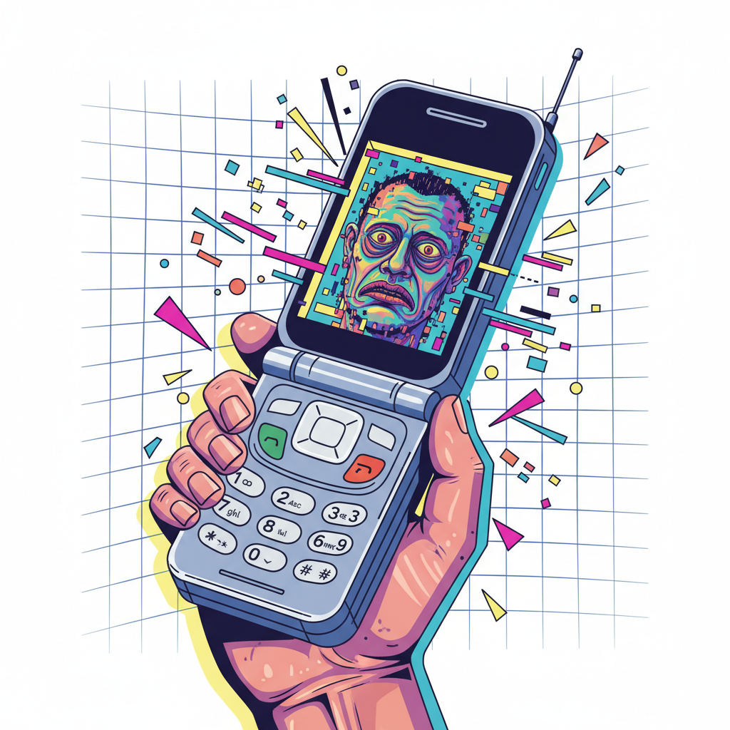 I asked ChatGPT for a 2004 flip phone photo. It’s actually uncomfortable.
